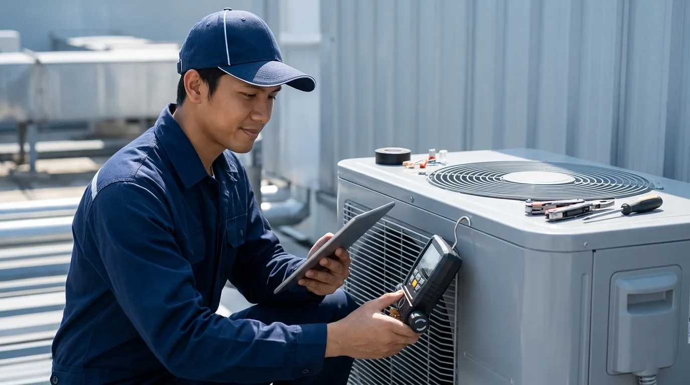 Offline HVAC Technician App: What Works When Signal Drops