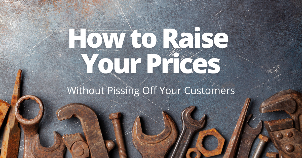 How to Raise Your Prices
